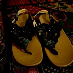 Black Women’s Rockport Sandals